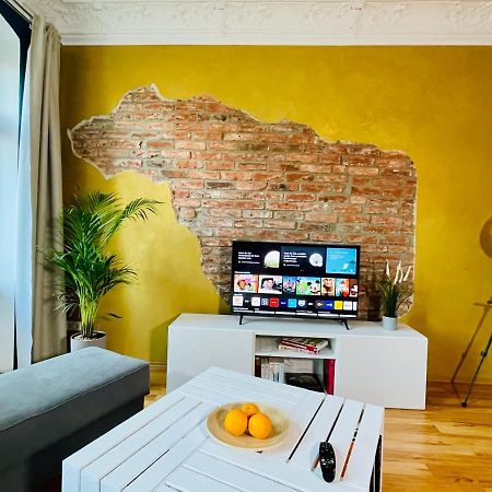 Edle Ferienwohnung - Industrial Style Dresda Esterno foto