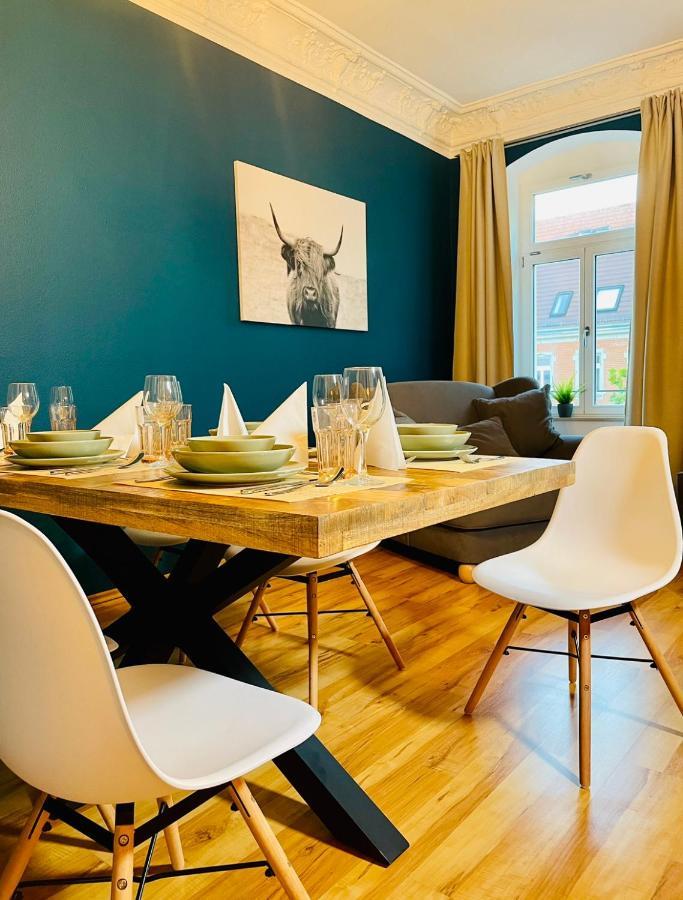 Edle Ferienwohnung - Industrial Style Dresda Esterno foto