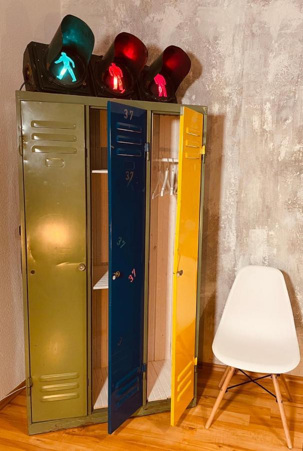 Edle Ferienwohnung - Industrial Style Dresda Esterno foto